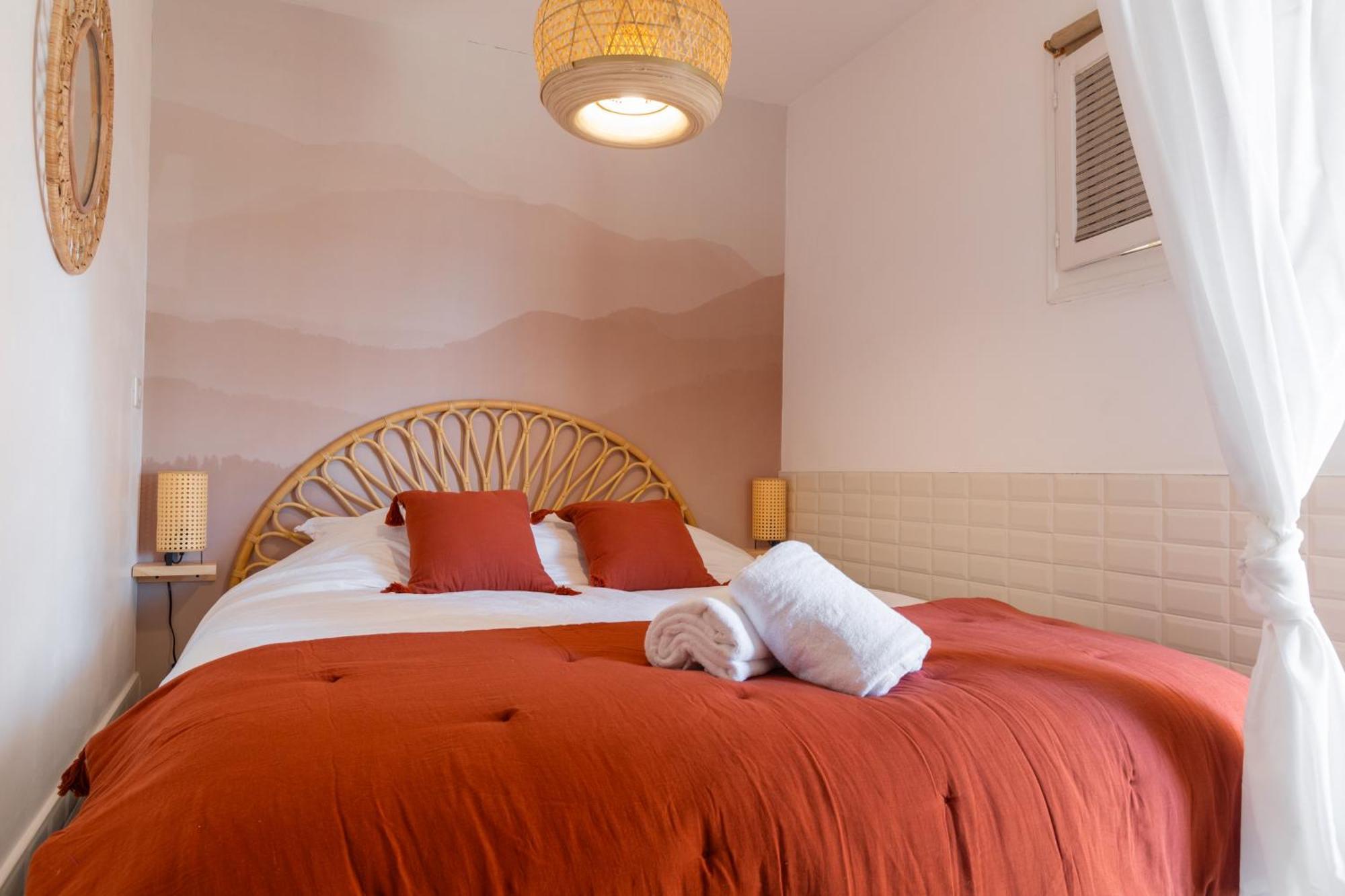 Appart Cosy, Piscine, Clim, Parking Prive - Proche Plage - Arrivee Autonome - Lit Queen Size Ла Сен-сюр-Мер Екстериор снимка