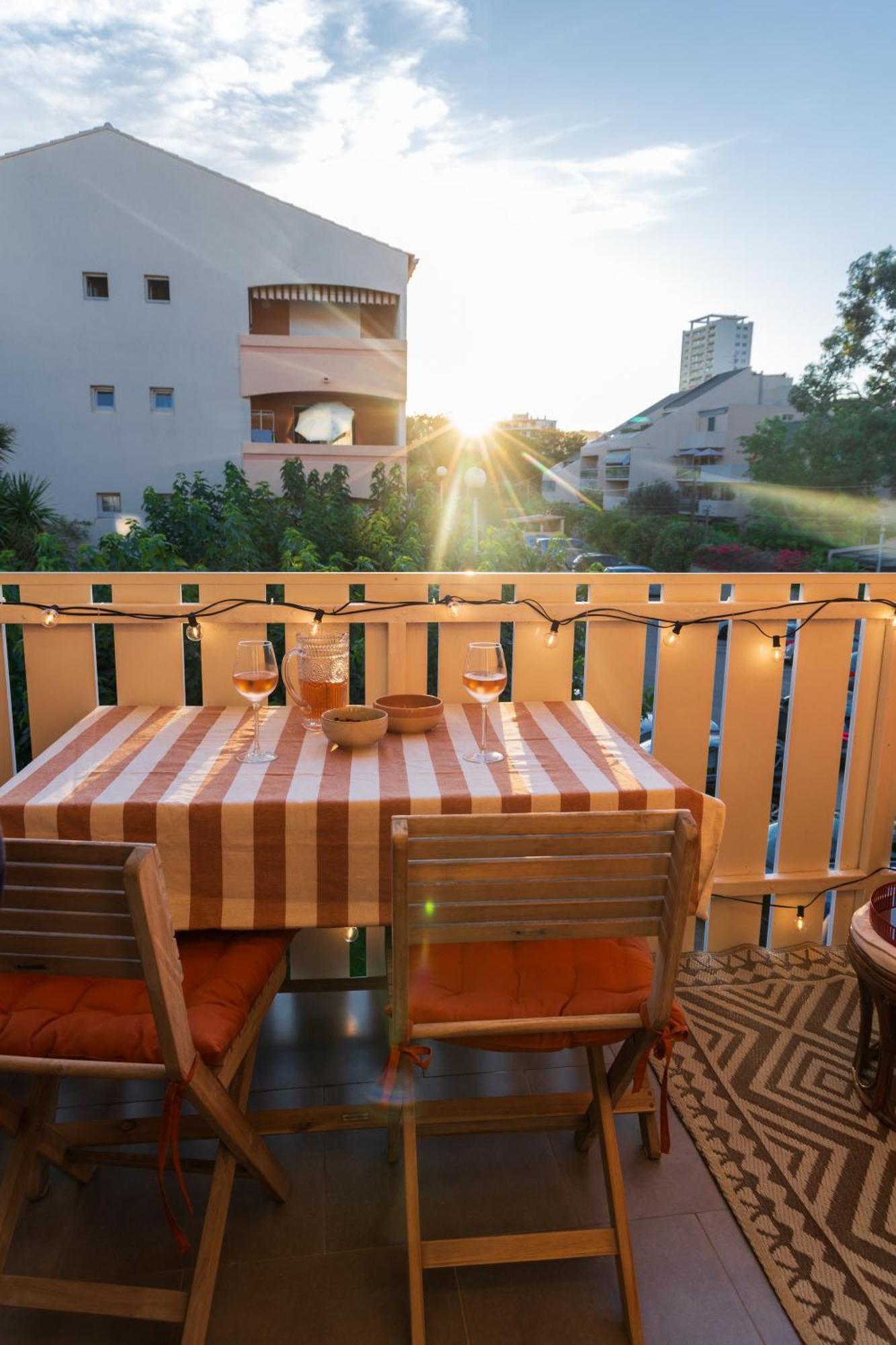 Appart Cosy, Piscine, Clim, Parking Prive - Proche Plage - Arrivee Autonome - Lit Queen Size Ла Сен-сюр-Мер Екстериор снимка